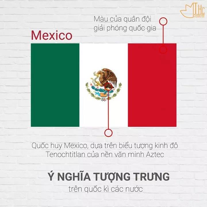 Ý nghĩa quốc kỳ Mexico